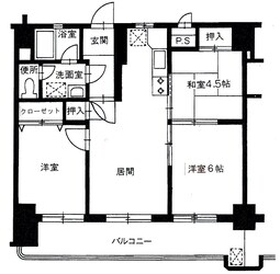 サンライフ西公園の物件間取画像